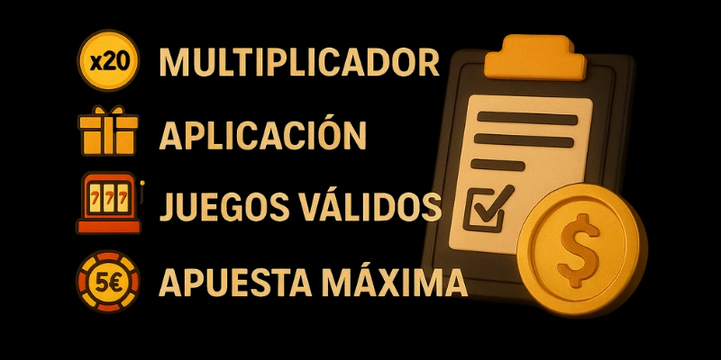 Requisitos de wager